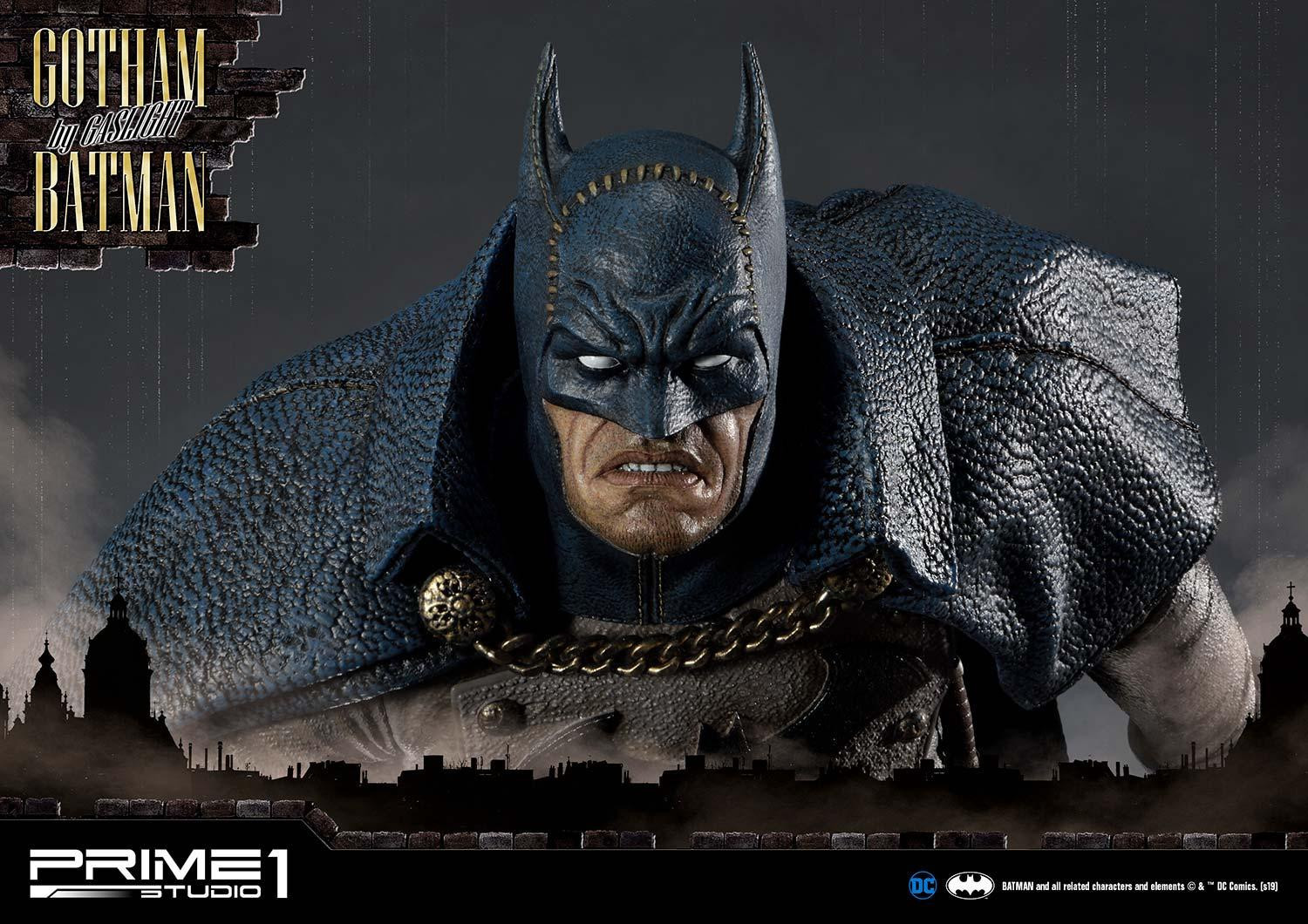 Batman: Arkham Origins - Batman - Concept Masterline (CMDC-03EX) - 1/5 - Gotham by Gaslight, Blue Ver., EX Version (Prime 1 Studio) photo 49