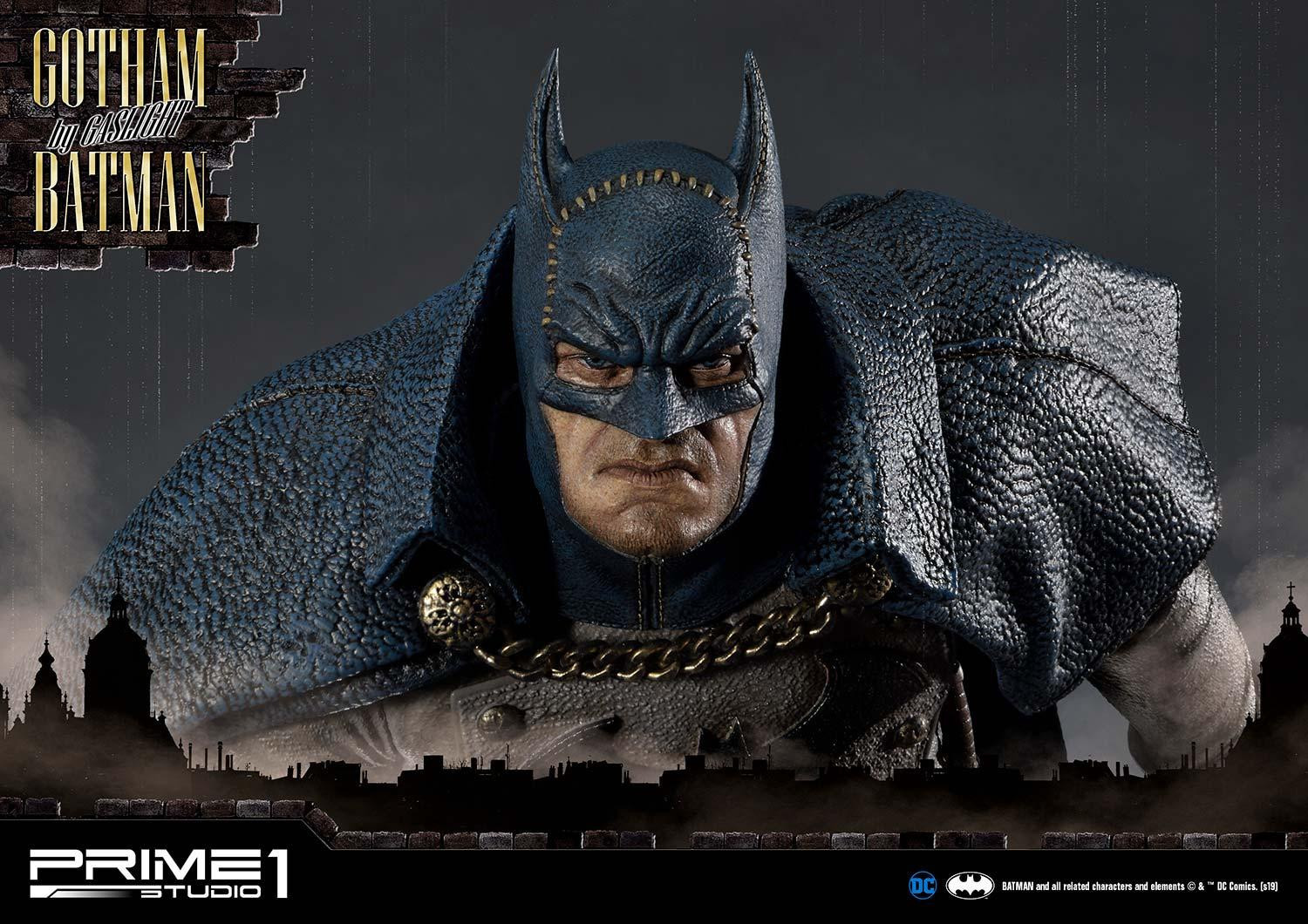 Batman: Arkham Origins - Batman - Concept Masterline (CMDC-03EX) - 1/5 - Gotham by Gaslight, Blue Ver., EX Version (Prime 1 Studio) photo 50