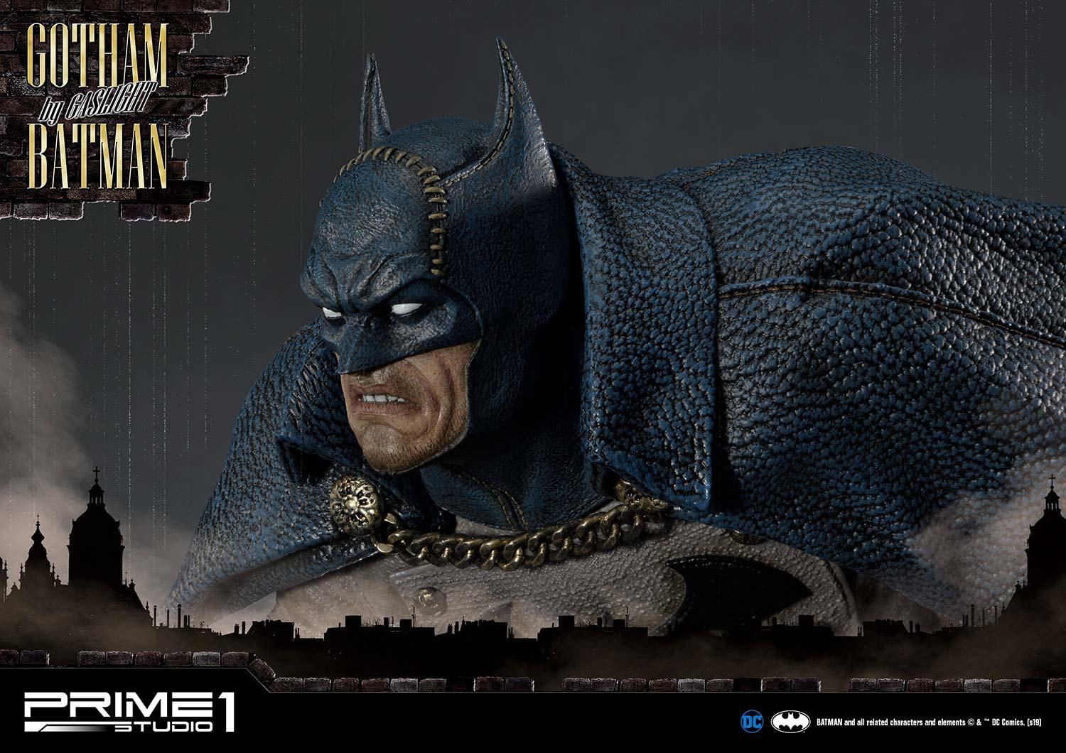 Batman: Arkham Origins - Batman - Concept Masterline (CMDC-03EX) - 1/5 - Gotham by Gaslight, Blue Ver., EX Version (Prime 1 Studio) photo 51