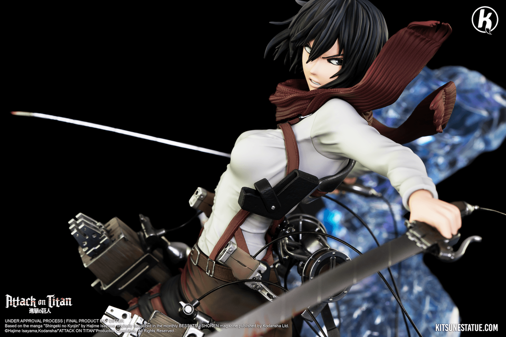 Shingeki no Kyojin - Mikasa Ackerman - 1/6 (Kitsune Statue) photo 2