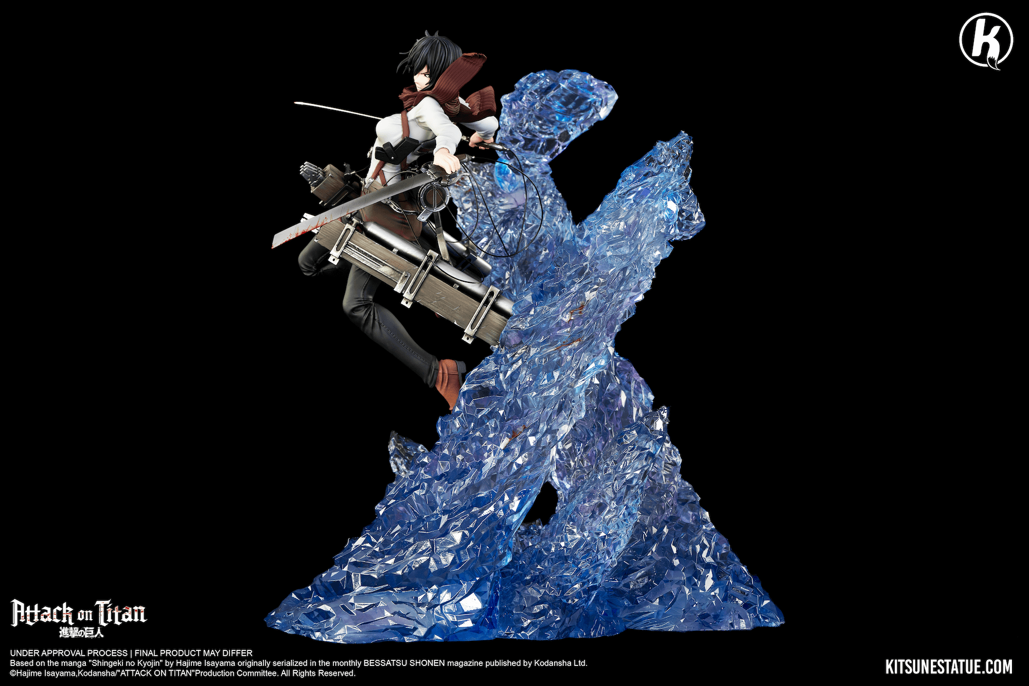 Shingeki no Kyojin - Mikasa Ackerman - 1/6 (Kitsune Statue) photo 4