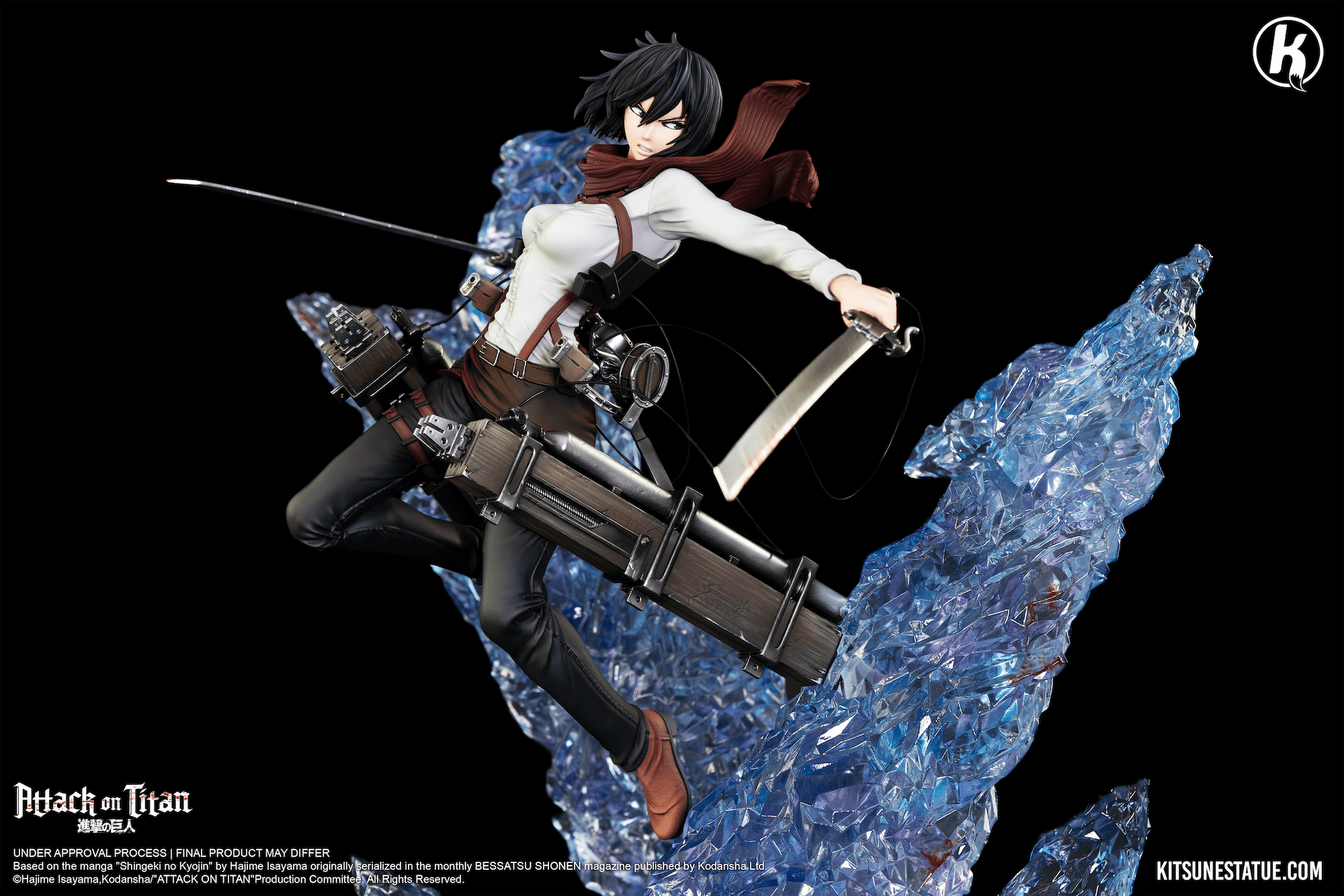 Shingeki no Kyojin - Mikasa Ackerman - 1/6 (Kitsune Statue) photo 9