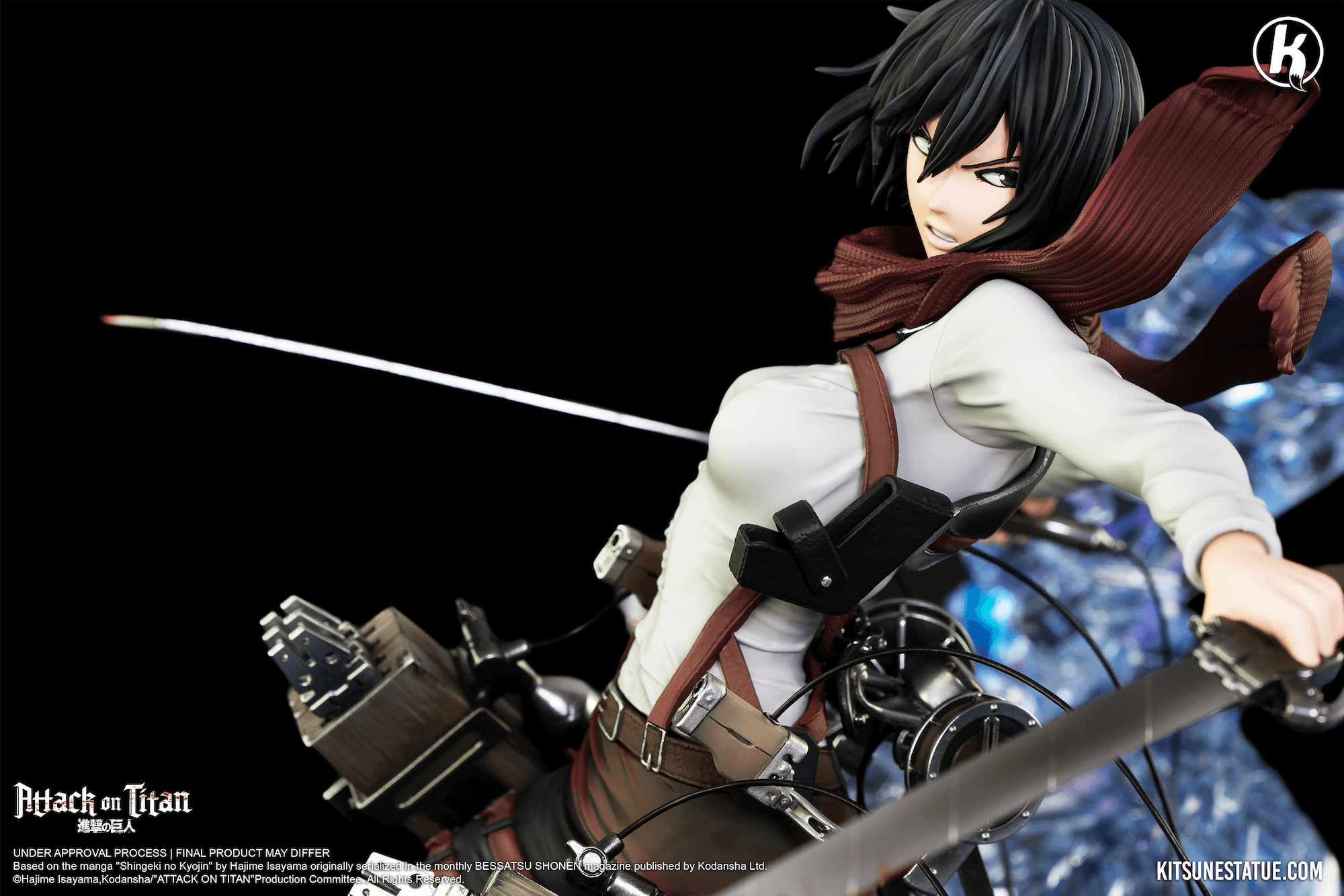 Shingeki no Kyojin - Mikasa Ackerman - 1/6 (Kitsune Statue) photo 10