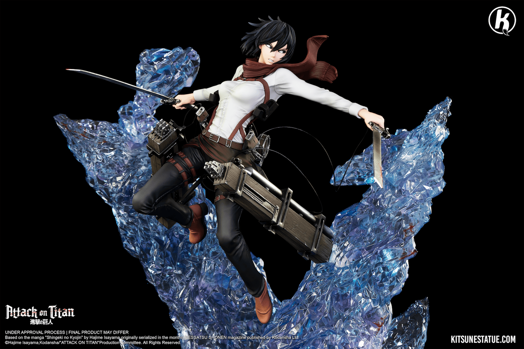 Shingeki no Kyojin - Mikasa Ackerman - 1/6 (Kitsune Statue) photo 11
