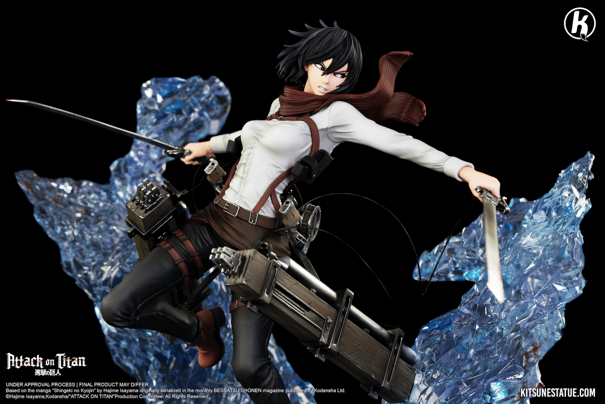 Shingeki no Kyojin - Mikasa Ackerman - 1/6 (Kitsune Statue) photo 12