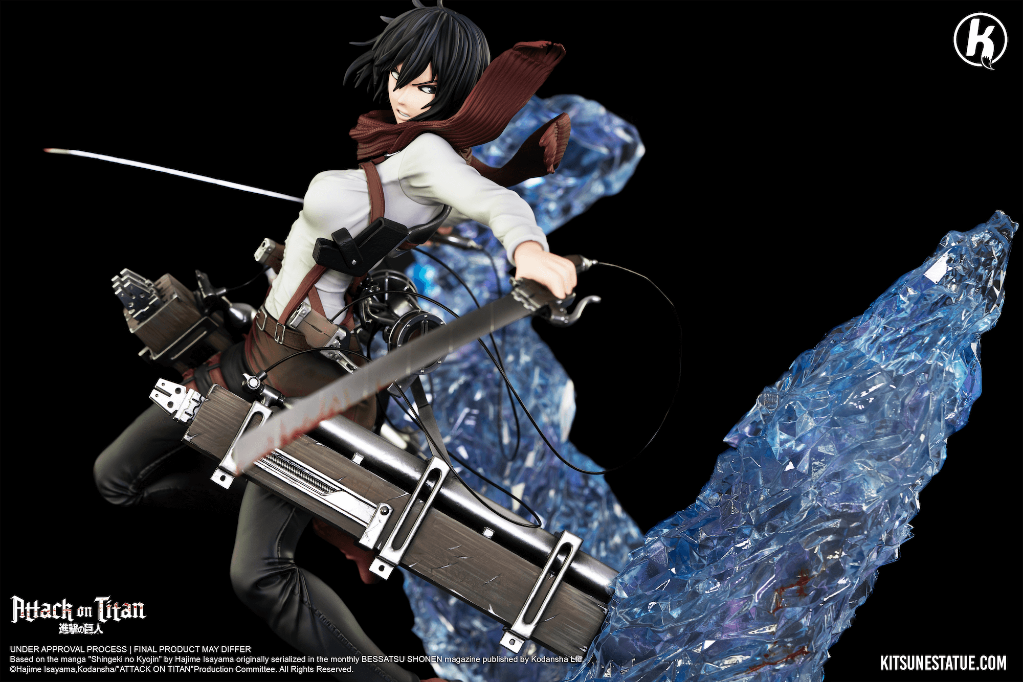 Shingeki no Kyojin - Mikasa Ackerman - 1/6 (Kitsune Statue) photo 13