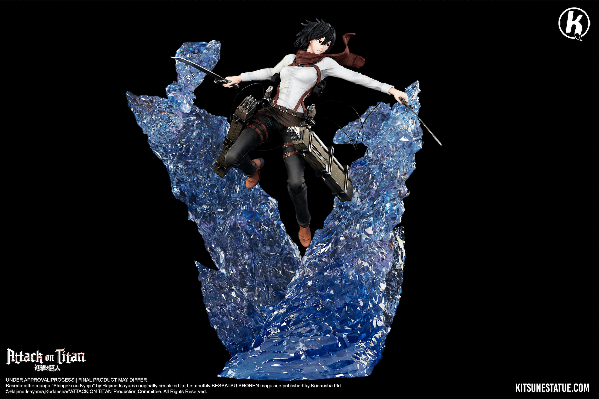 Shingeki no Kyojin - Mikasa Ackerman - 1/6 (Kitsune Statue) photo 15