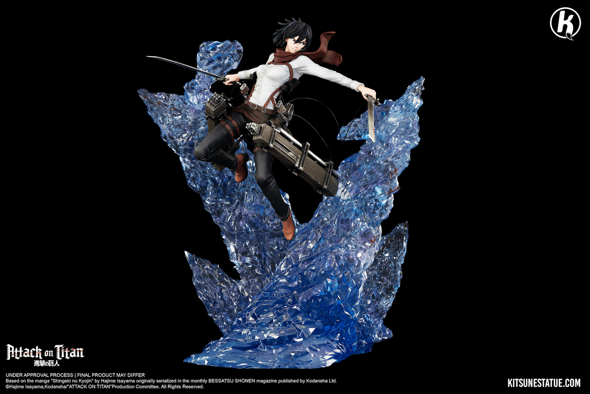 Shingeki no Kyojin - Mikasa Ackerman - 1/6 (Kitsune Statue) photo 16
