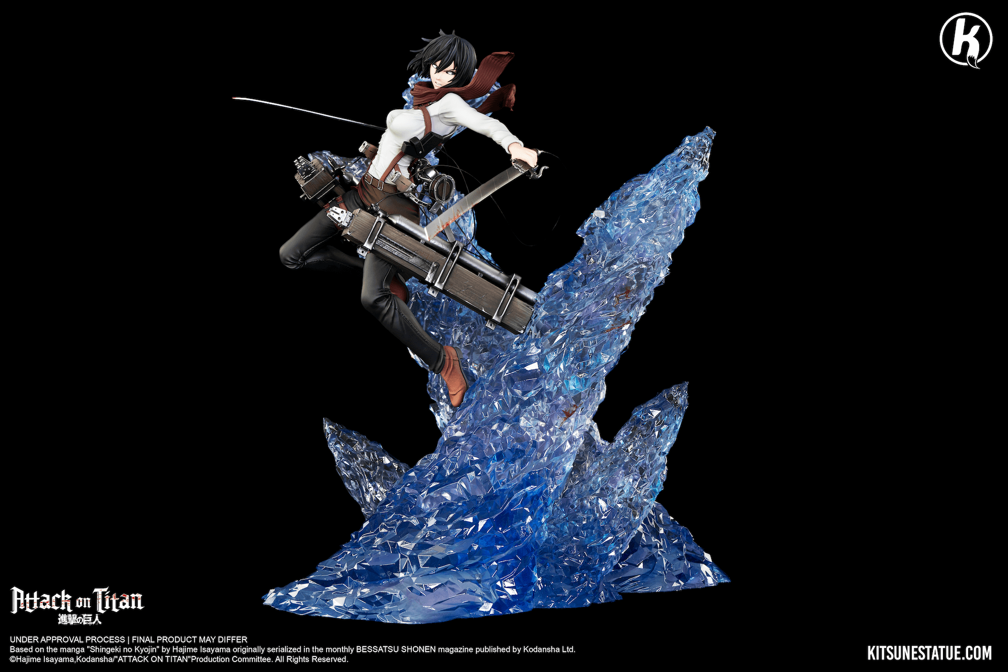 Shingeki no Kyojin - Mikasa Ackerman - 1/6 (Kitsune Statue) photo 17