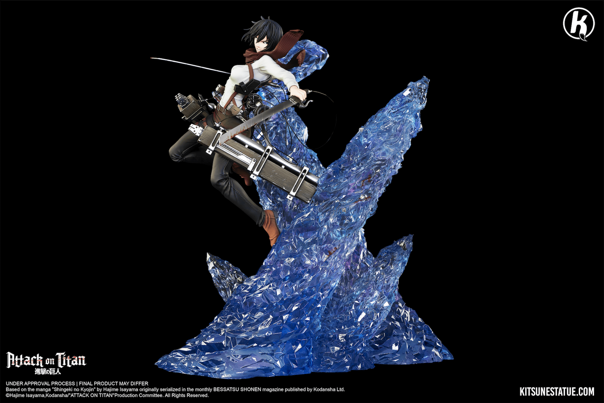 Shingeki no Kyojin - Mikasa Ackerman - 1/6 (Kitsune Statue) photo 18