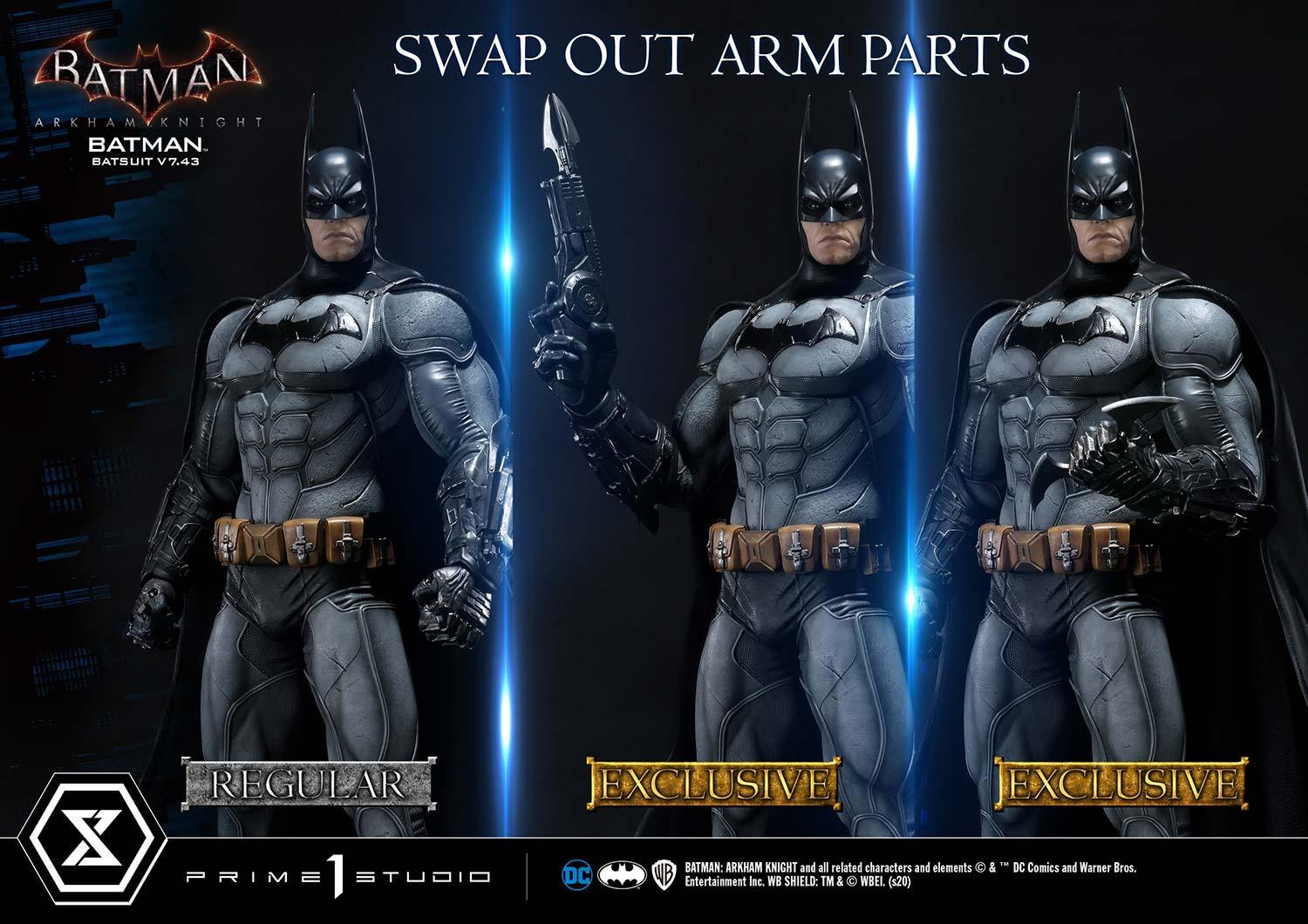 Batman: Arkham Knight - Batman - Museum Masterline Series (MMDC-45EX) - 1/3 - Batsuit V7.43, EX Version (Prime 1 Studio) photo 6