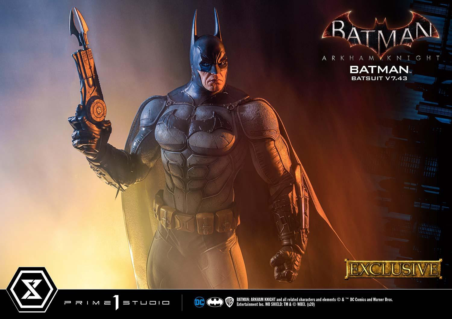 Batman: Arkham Knight - Batman - Museum Masterline Series (MMDC-45EX) - 1/3 - Batsuit V7.43, EX Version (Prime 1 Studio) photo 10