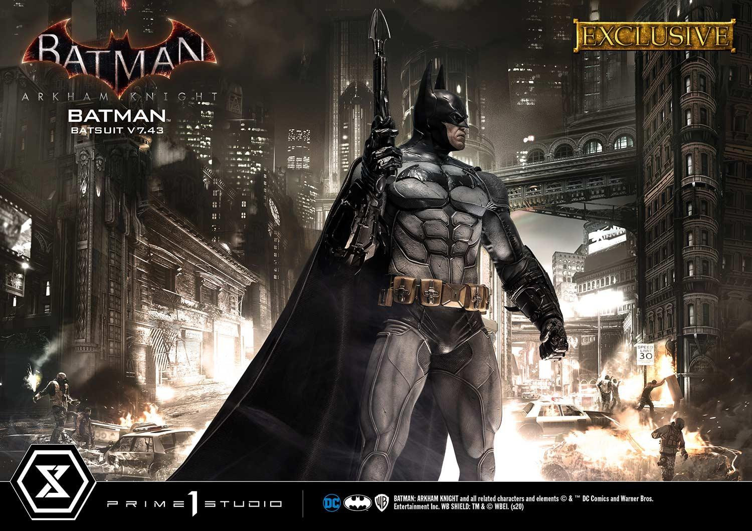 Batman: Arkham Knight - Batman - Museum Masterline Series (MMDC-45EX) - 1/3 - Batsuit V7.43, EX Version (Prime 1 Studio) photo 15