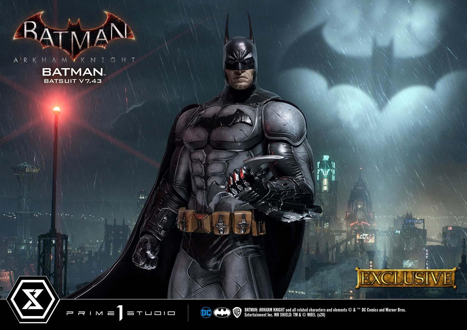 Batman: Arkham Knight - Batman - Museum Masterline Series (MMDC-45EX) - 1/3 - Batsuit V7.43, EX Version (Prime 1 Studio) photo 23