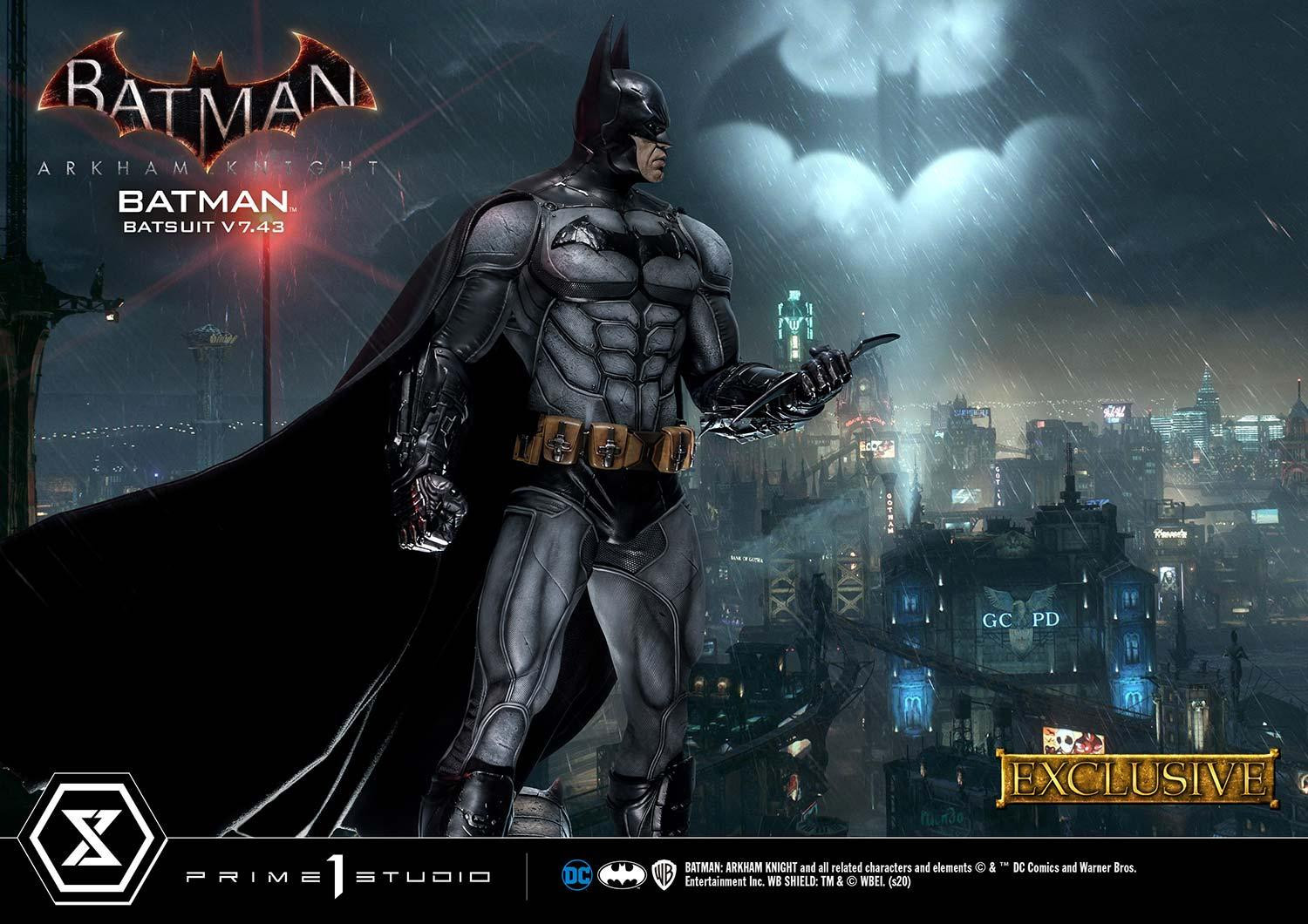 Batman: Arkham Knight - Batman - Museum Masterline Series (MMDC-45EX) - 1/3 - Batsuit V7.43, EX Version (Prime 1 Studio) photo 24
