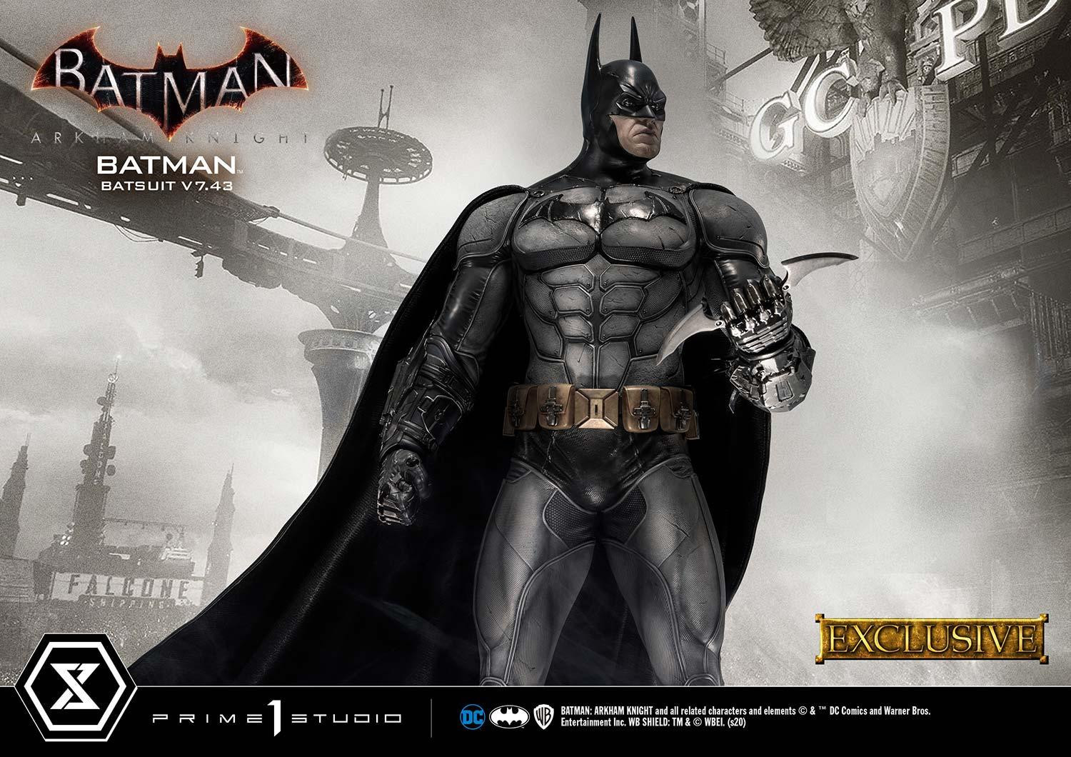 Batman: Arkham Knight - Batman - Museum Masterline Series (MMDC-45EX) - 1/3 - Batsuit V7.43, EX Version (Prime 1 Studio) photo 26