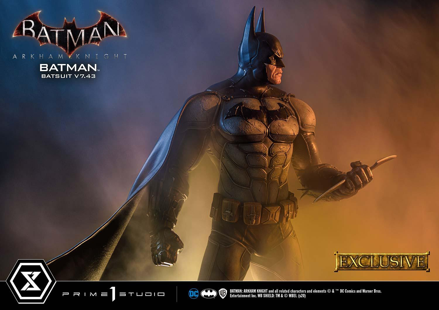 Batman: Arkham Knight - Batman - Museum Masterline Series (MMDC-45EX) - 1/3 - Batsuit V7.43, EX Version (Prime 1 Studio) photo 27