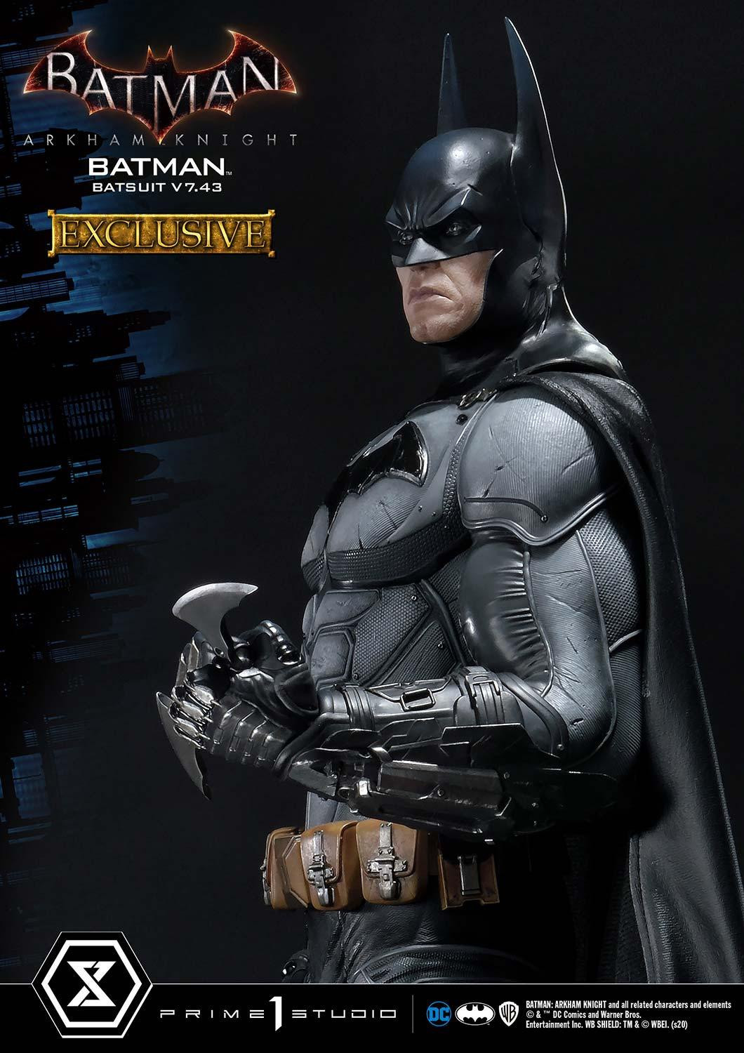 Batman: Arkham Knight - Batman - Museum Masterline Series (MMDC-45EX) - 1/3 - Batsuit V7.43, EX Version (Prime 1 Studio) photo 30