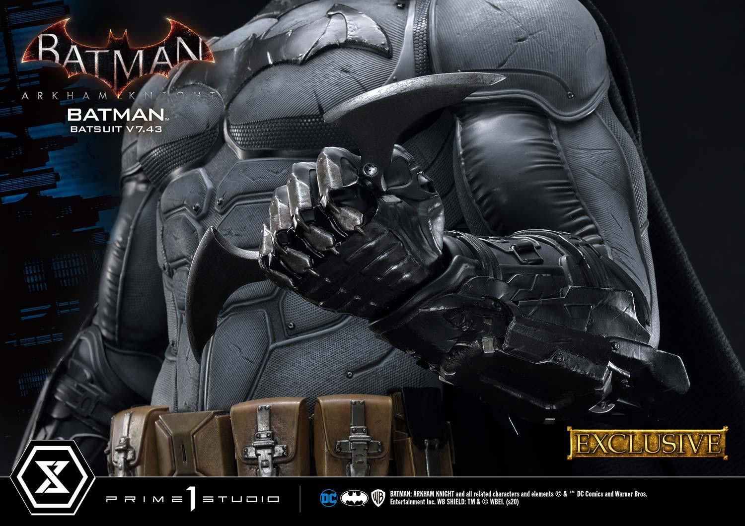Batman: Arkham Knight - Batman - Museum Masterline Series (MMDC-45EX) - 1/3 - Batsuit V7.43, EX Version (Prime 1 Studio) photo 32