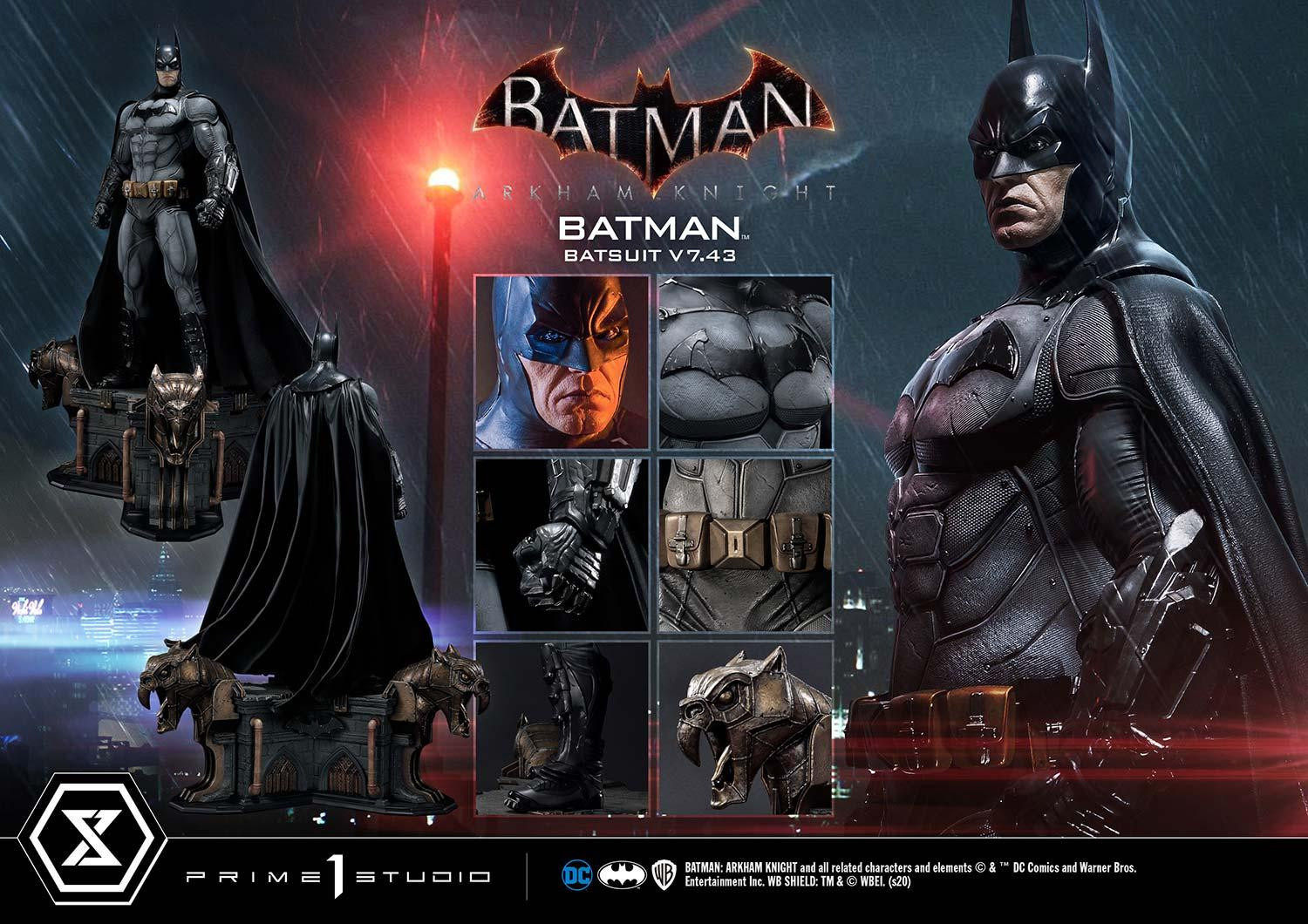 Batman: Arkham Knight - Batman - Museum Masterline Series (MMDC-45EX) - 1/3 - Batsuit V7.43, EX Version (Prime 1 Studio) photo 36