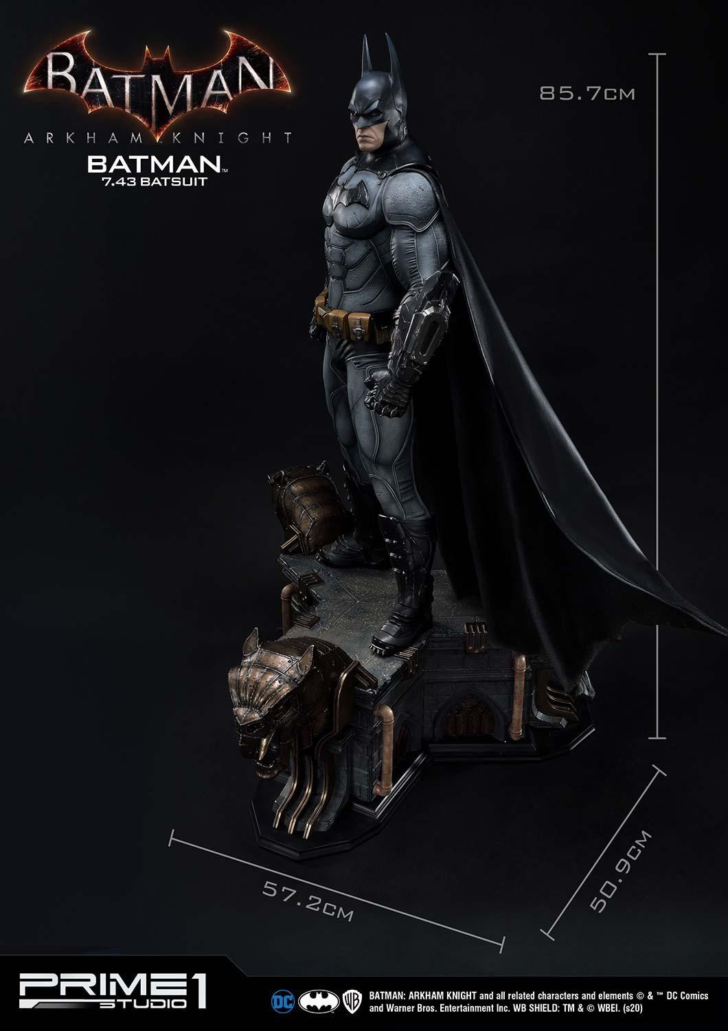 Batman: Arkham Knight - Batman - Museum Masterline Series (MMDC-45EX) - 1/3 - Batsuit V7.43, EX Version (Prime 1 Studio) photo 37