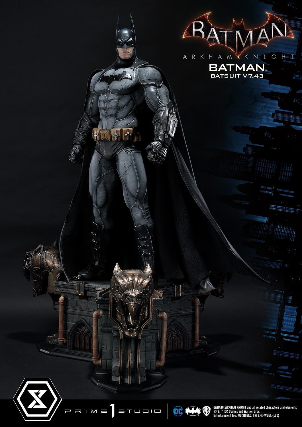 Batman: Arkham Knight - Batman - Museum Masterline Series (MMDC-45EX) - 1/3 - Batsuit V7.43, EX Version (Prime 1 Studio) photo 38