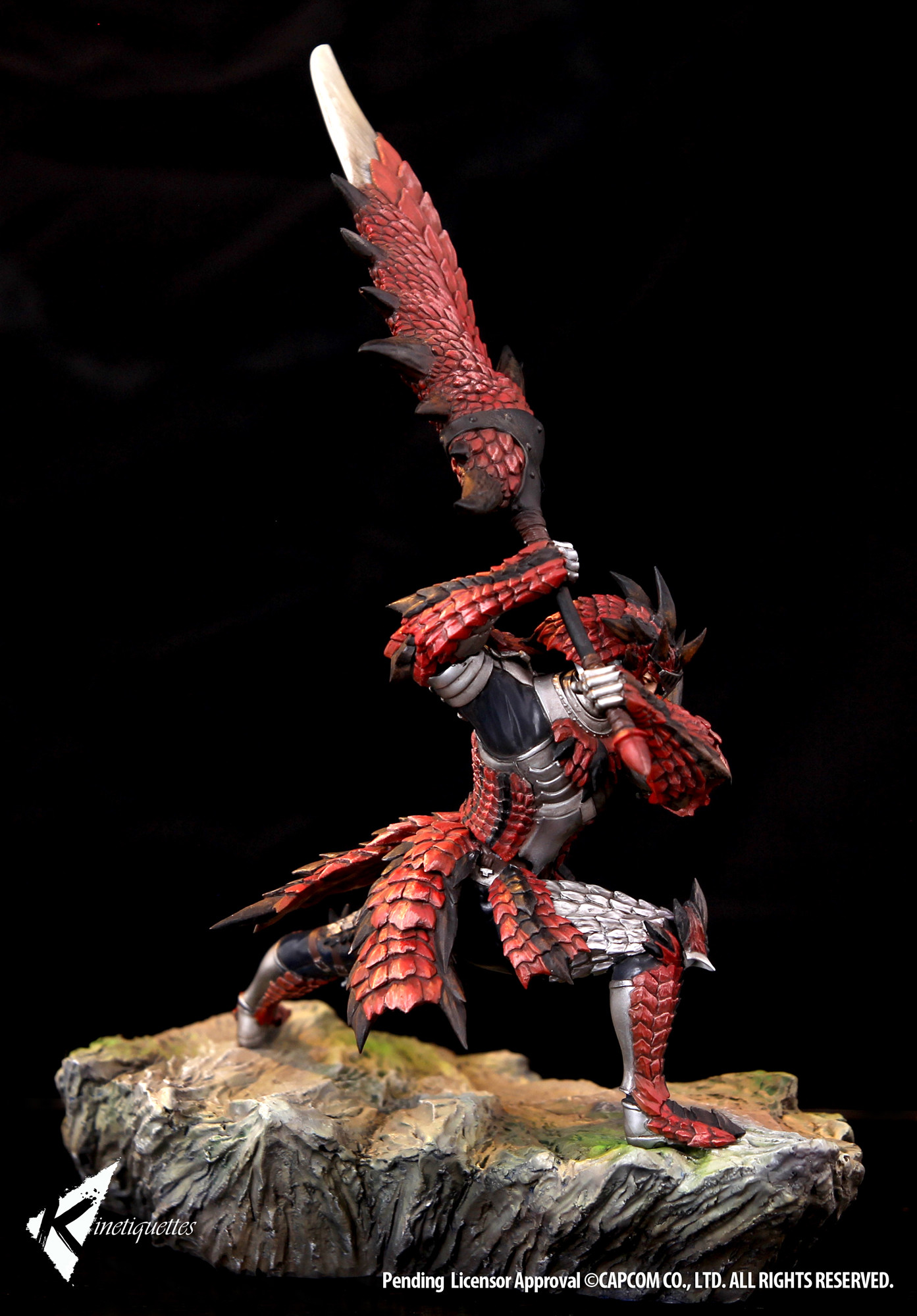 Monster Hunter - Hunter - 1/10 - Rathalos Armor, Male (Kinetiquettes) photo 11