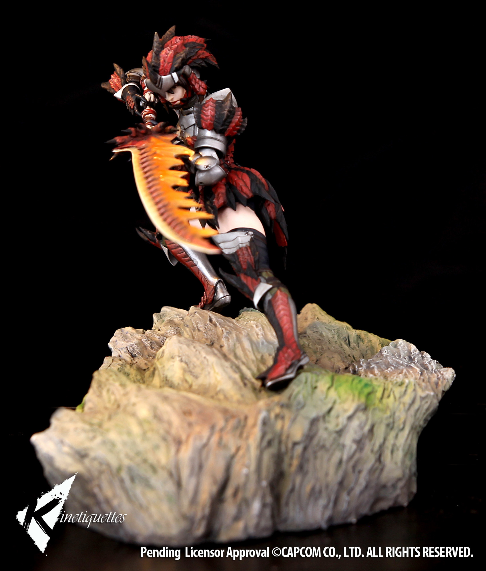 Monster Hunter - Hunter - 1/10 - Rathalos Armor, Female (Kinetiquettes) photo 12