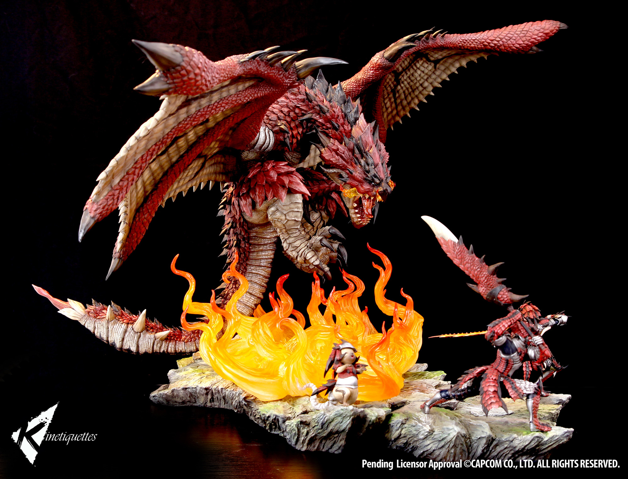Monster Hunter - Otomo Airou - 1/10 - Rathalos Armor (Kinetiquettes) photo 7