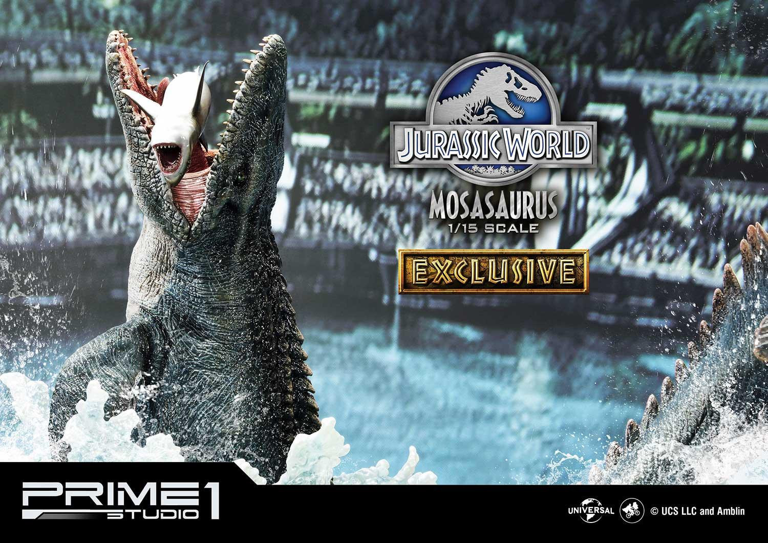Jurassic World - Mosasaurus - Legacy Museum Collection (LMCJW2-06EX) - 1/15 - EX Version (Prime 1 Studio) photo 21