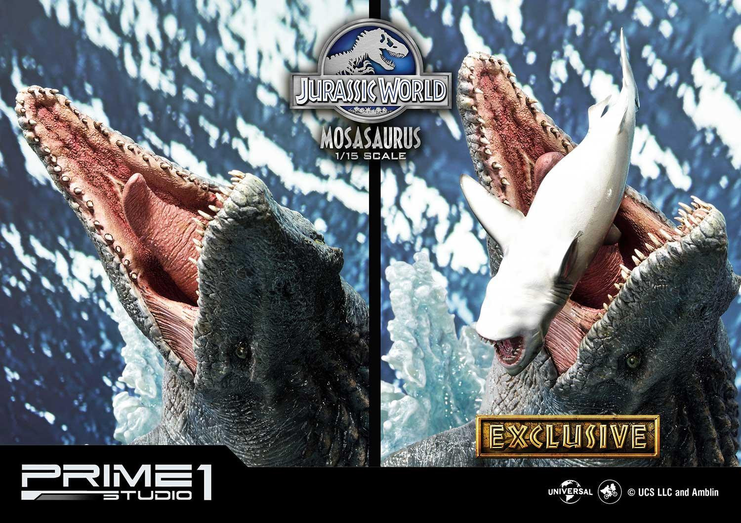 Jurassic World - Mosasaurus - Legacy Museum Collection (LMCJW2-06EX) - 1/15 - EX Version (Prime 1 Studio) photo 23