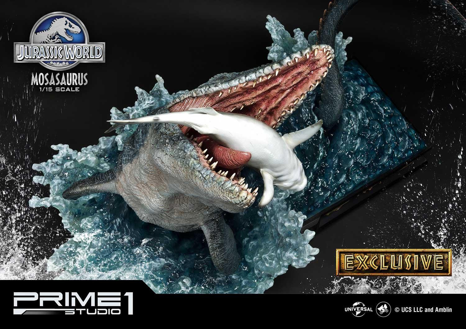Jurassic World - Mosasaurus - Legacy Museum Collection (LMCJW2-06EX) - 1/15 - EX Version (Prime 1 Studio) photo 25