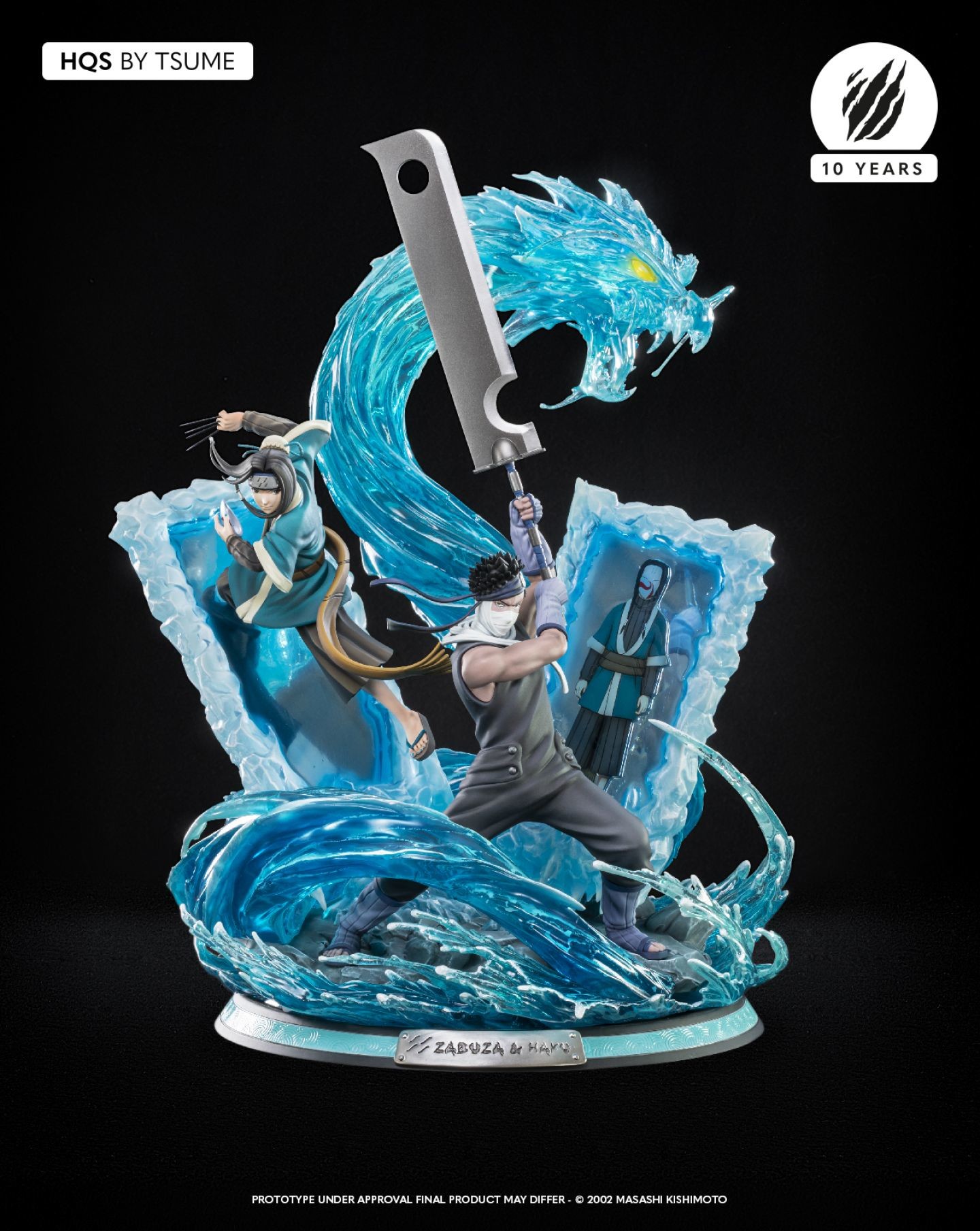Naruto - Haku - Momochi Zabuza - HQS - 1/8 (Tsume) photo 4