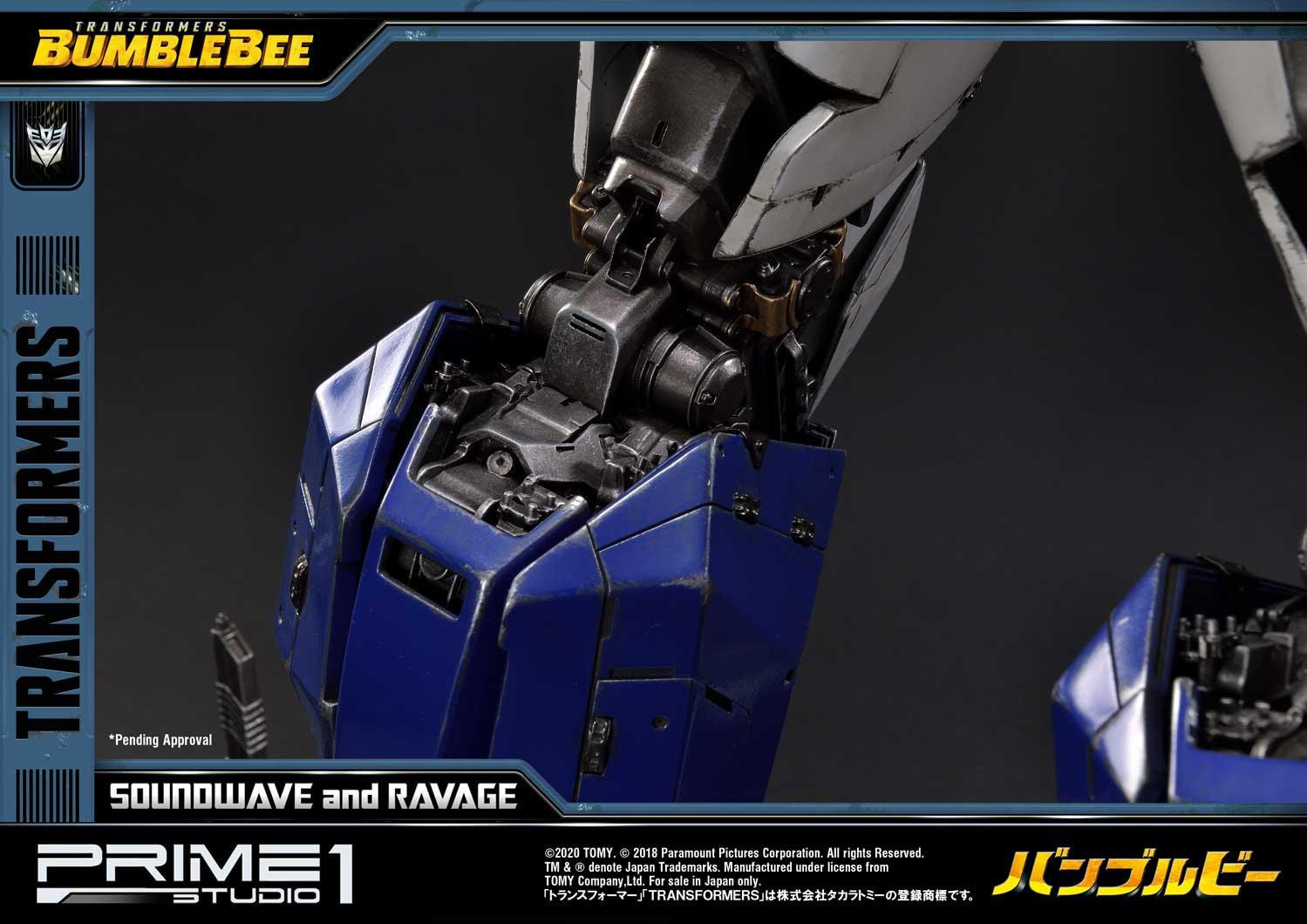 Bumblebee (2018) - Jaguar - Soundwave - Museum Masterline Series (MMTFM-27EX) - EX Version (Prime 1 Studio) photo 3