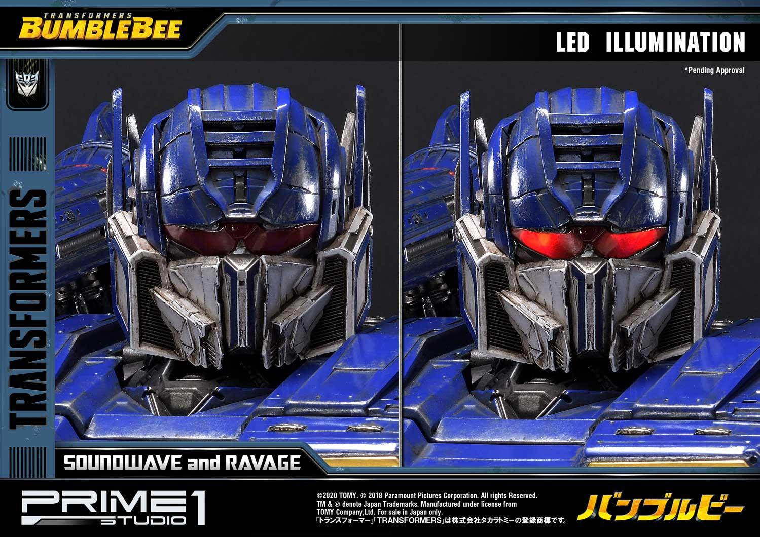 Bumblebee (2018) - Jaguar - Soundwave - Museum Masterline Series (MMTFM-27EX) - EX Version (Prime 1 Studio) photo 5