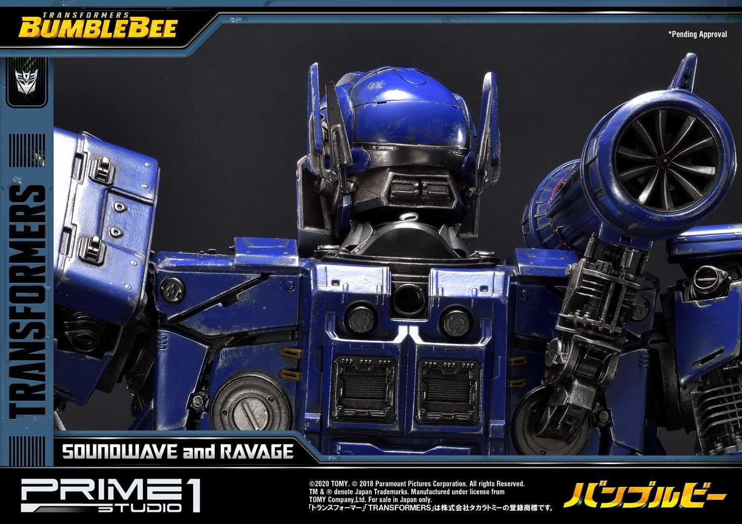 Bumblebee (2018) - Jaguar - Soundwave - Museum Masterline Series (MMTFM-27EX) - EX Version (Prime 1 Studio) photo 8