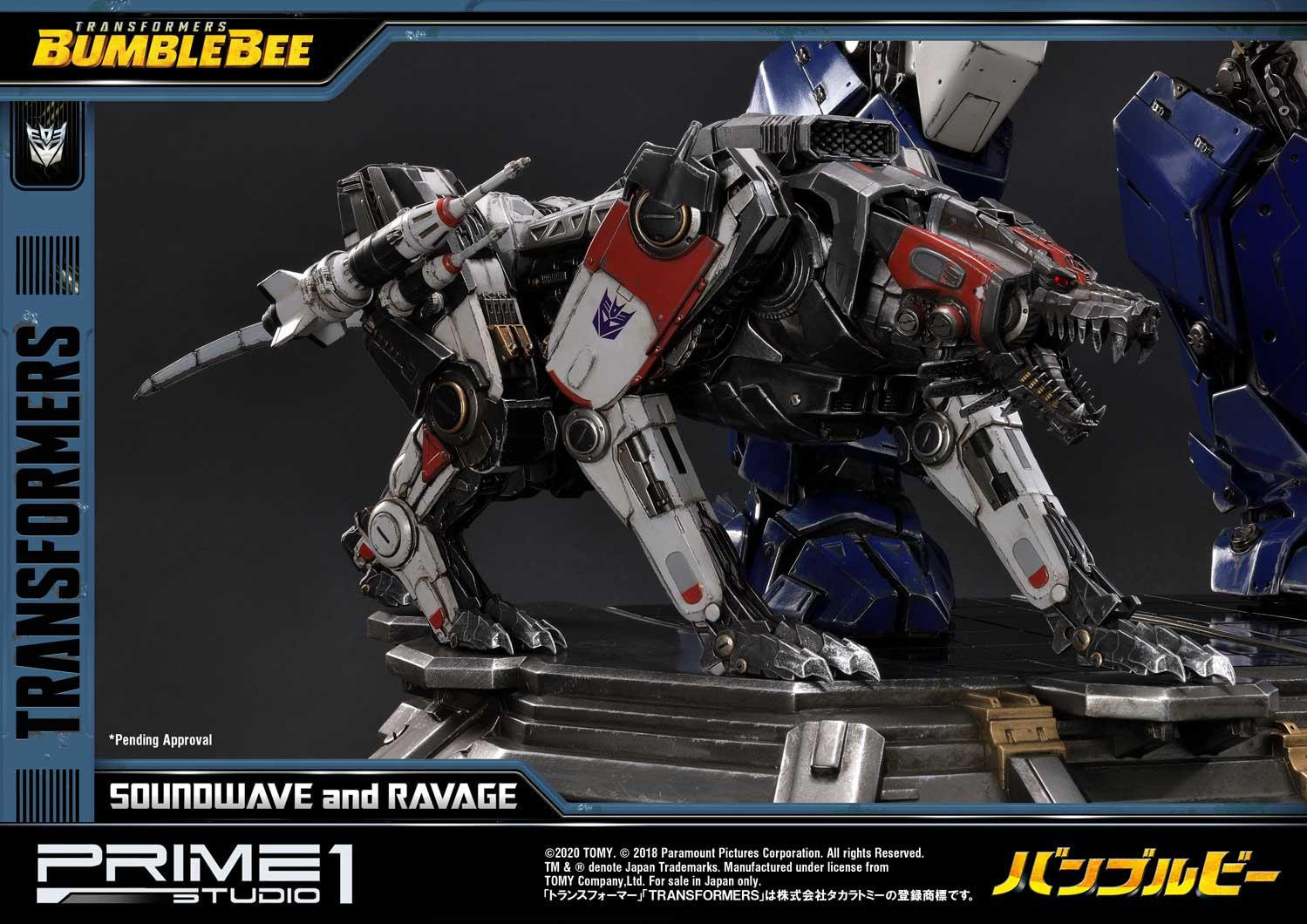 Bumblebee (2018) - Jaguar - Soundwave - Museum Masterline Series (MMTFM-27EX) - EX Version (Prime 1 Studio) photo 10