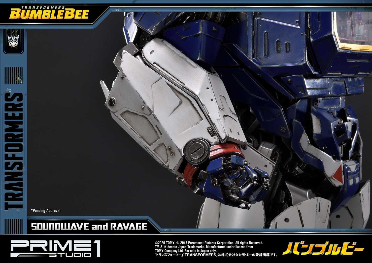 Bumblebee (2018) - Jaguar - Soundwave - Museum Masterline Series (MMTFM-27EX) - EX Version (Prime 1 Studio) photo 13