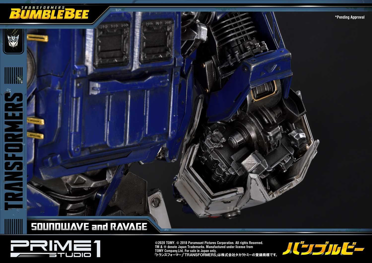 Bumblebee (2018) - Jaguar - Soundwave - Museum Masterline Series (MMTFM-27EX) - EX Version (Prime 1 Studio) photo 16