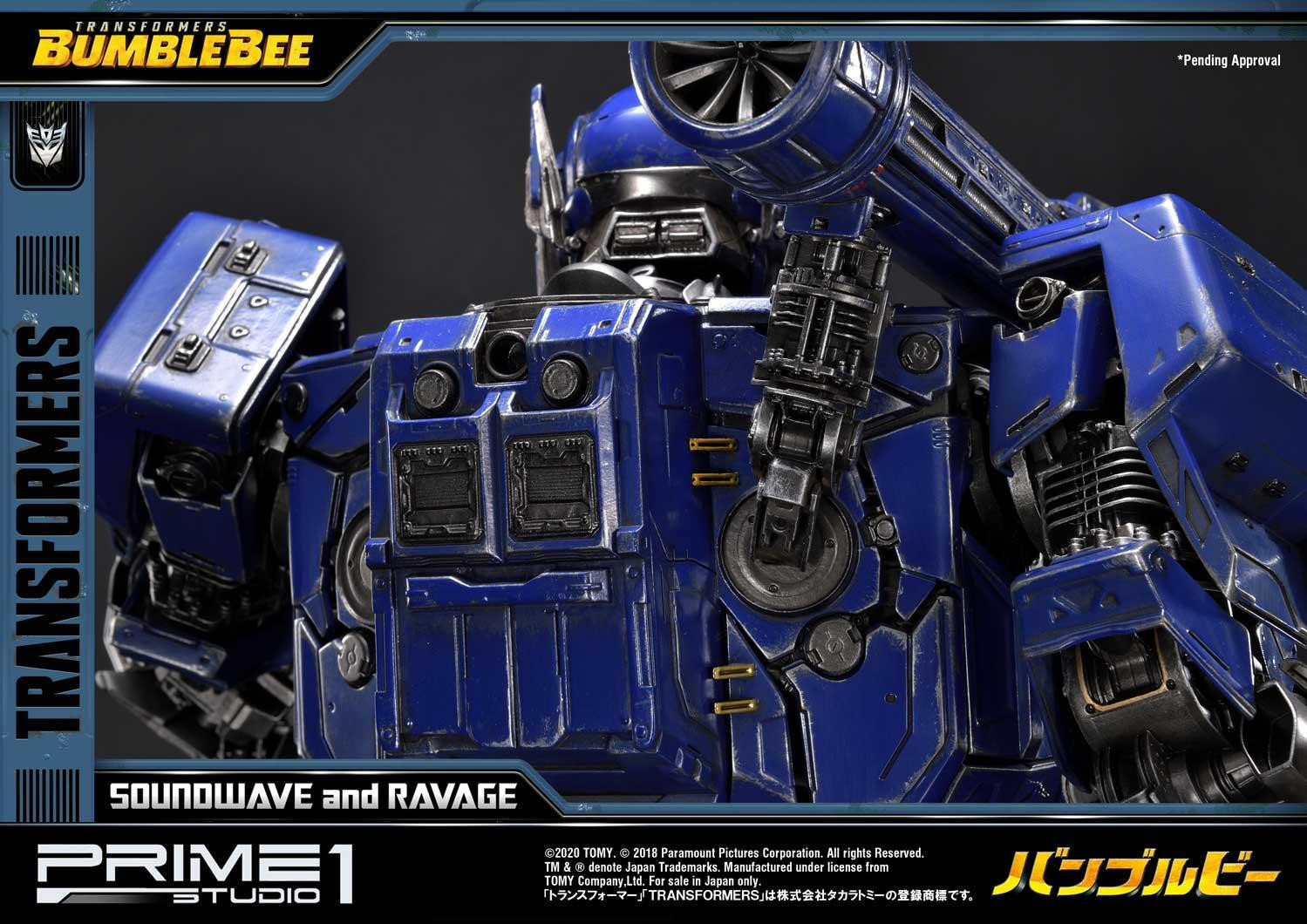 Bumblebee (2018) - Jaguar - Soundwave - Museum Masterline Series (MMTFM-27EX) - EX Version (Prime 1 Studio) photo 19