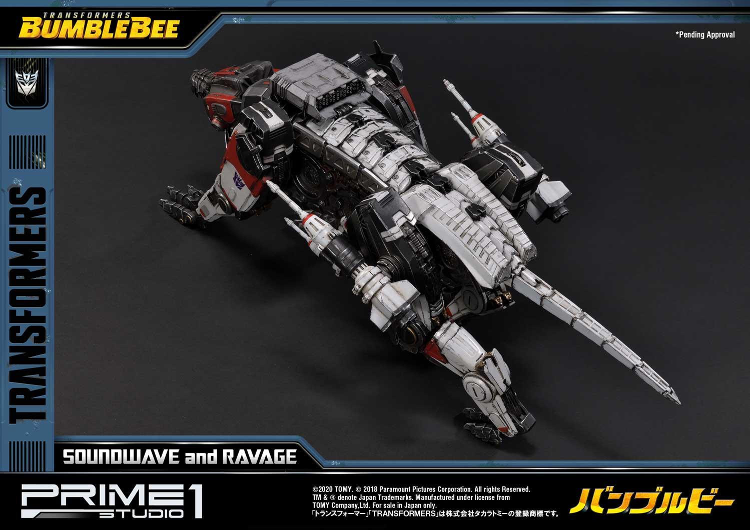 Bumblebee (2018) - Jaguar - Soundwave - Museum Masterline Series (MMTFM-27EX) - EX Version (Prime 1 Studio) photo 22