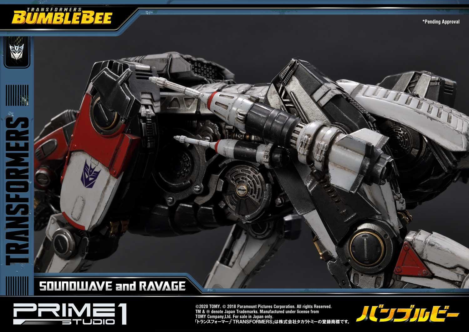 Bumblebee (2018) - Jaguar - Soundwave - Museum Masterline Series (MMTFM-27EX) - EX Version (Prime 1 Studio) photo 25