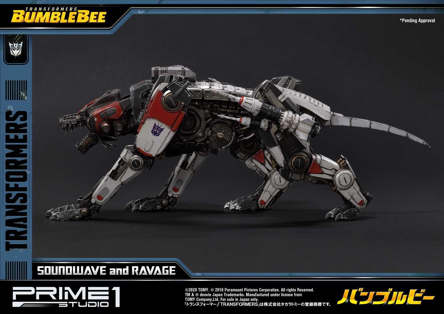 Bumblebee (2018) - Jaguar - Soundwave - Museum Masterline Series (MMTFM-27EX) - EX Version (Prime 1 Studio) photo 27