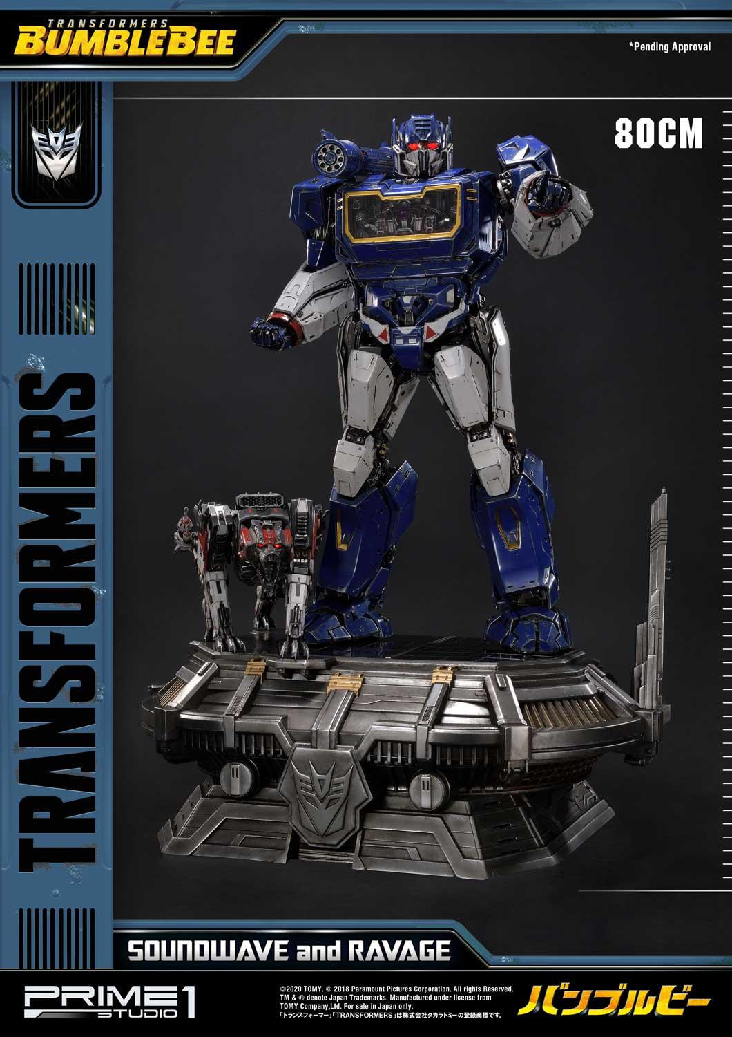 Bumblebee (2018) - Jaguar - Soundwave - Museum Masterline Series (MMTFM-27EX) - EX Version (Prime 1 Studio) photo 34