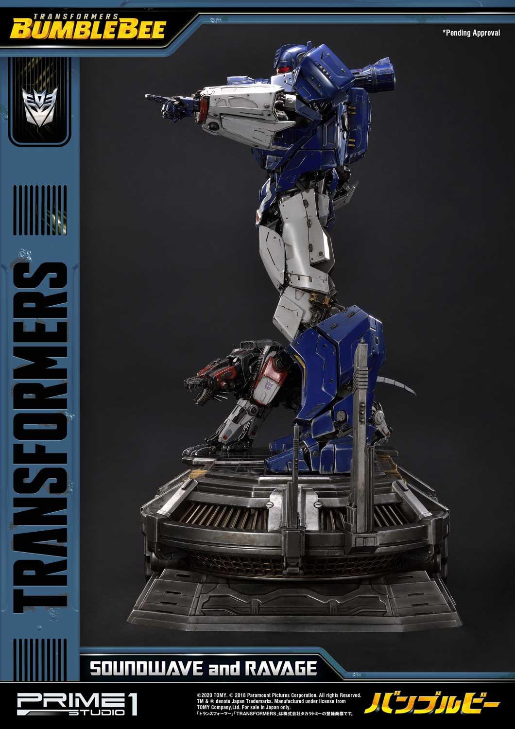 Bumblebee (2018) - Jaguar - Soundwave - Museum Masterline Series (MMTFM-27EX) - EX Version (Prime 1 Studio) photo 35