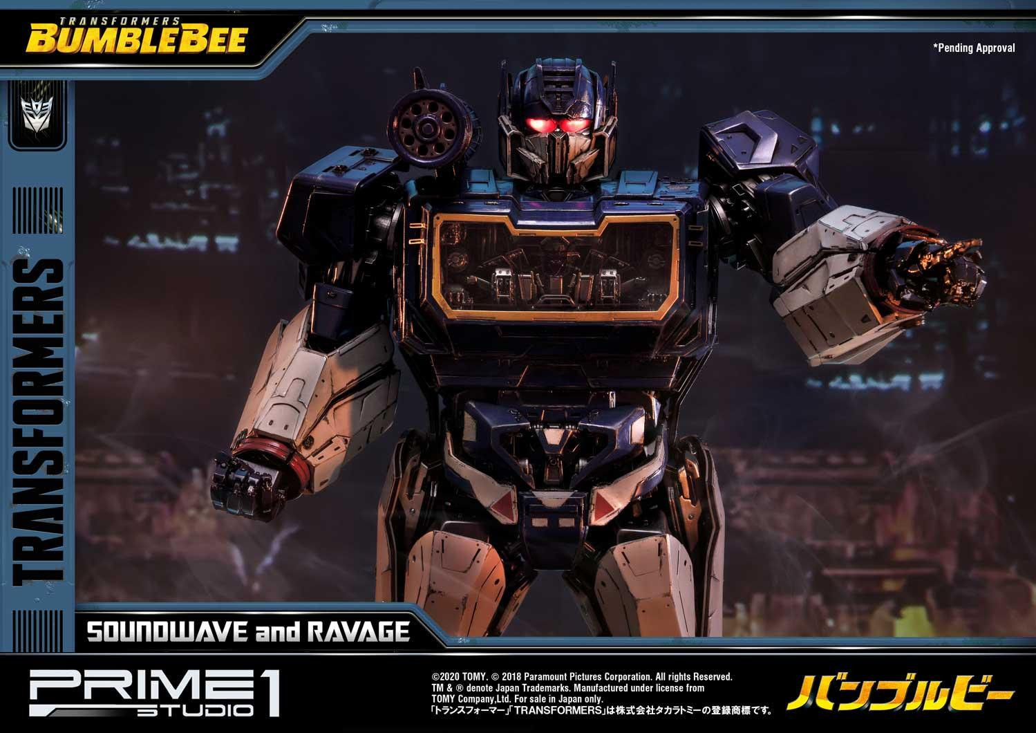 Bumblebee (2018) - Jaguar - Soundwave - Museum Masterline Series (MMTFM-27EX) - EX Version (Prime 1 Studio) photo 40