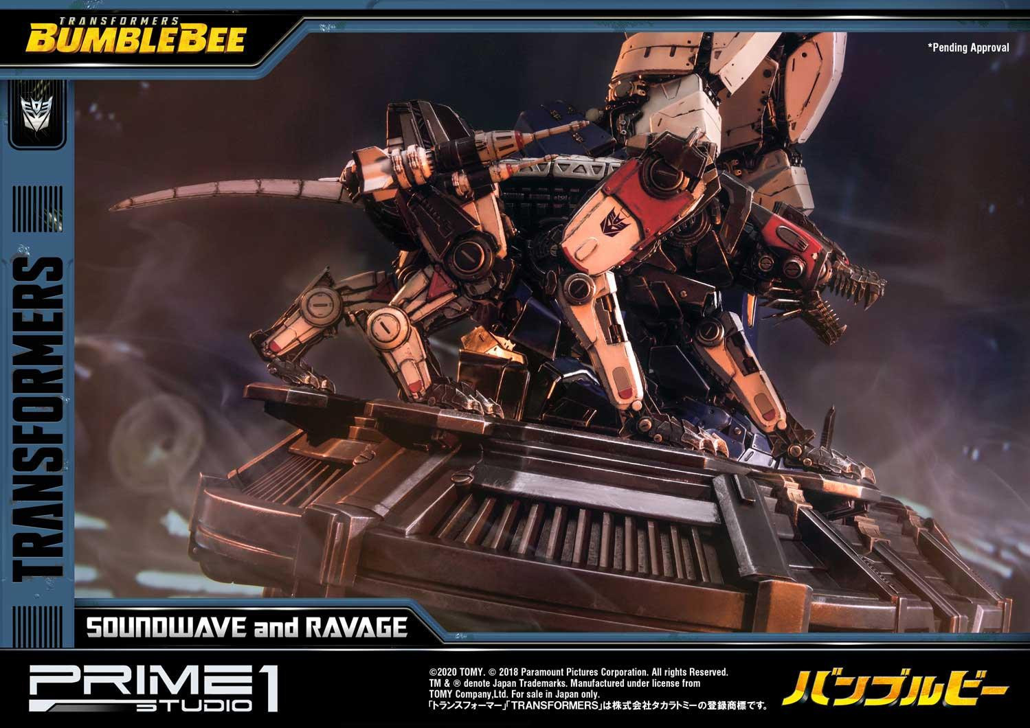 Bumblebee (2018) - Jaguar - Soundwave - Museum Masterline Series (MMTFM-27EX) - EX Version (Prime 1 Studio) photo 42
