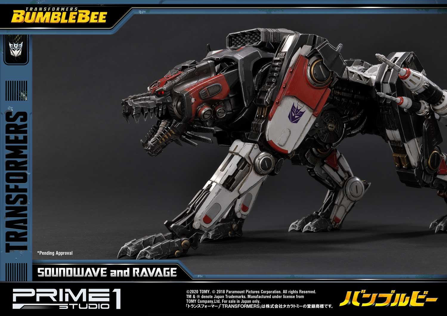 Bumblebee (2018) - Jaguar - Soundwave - Museum Masterline Series (MMTFM-27EX) - EX Version (Prime 1 Studio) photo 44