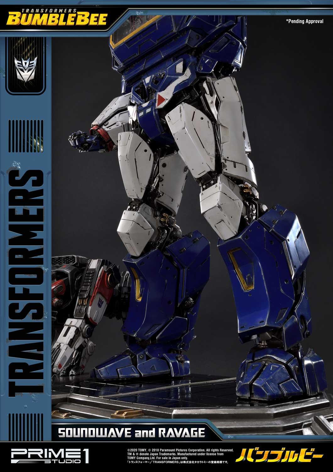 Bumblebee (2018) - Jaguar - Soundwave - Museum Masterline Series (MMTFM-27EX) - EX Version (Prime 1 Studio) photo 49