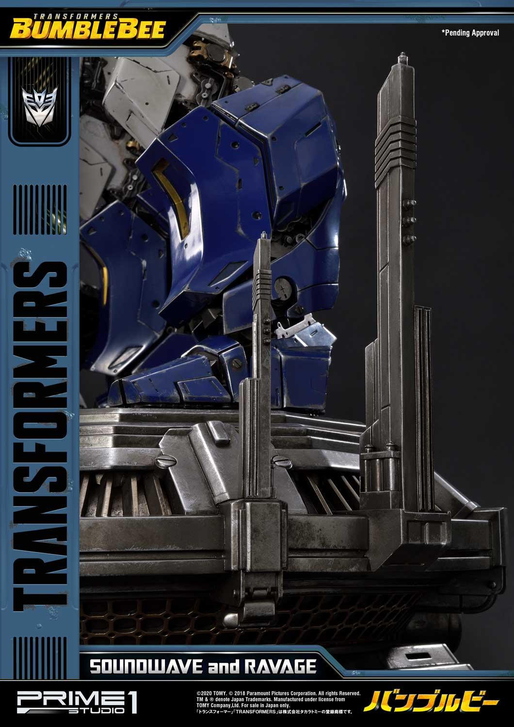 Bumblebee (2018) - Jaguar - Soundwave - Museum Masterline Series (MMTFM-27EX) - EX Version (Prime 1 Studio) photo 51